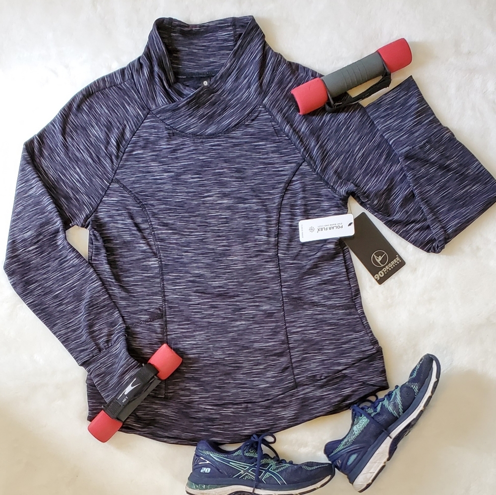 90 Degree By Reflex Pullover sz L NWT